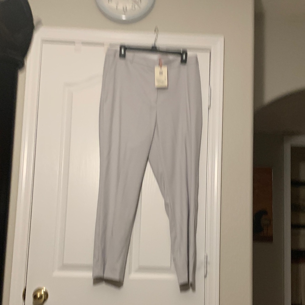 Alex Marie Light Gray Pants